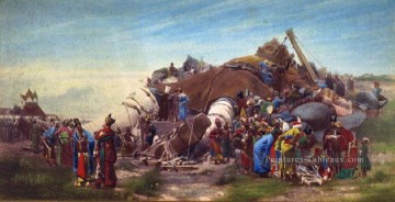 Gulliver académique peintre Jehan Georges Vibert Peinture à l'huile
